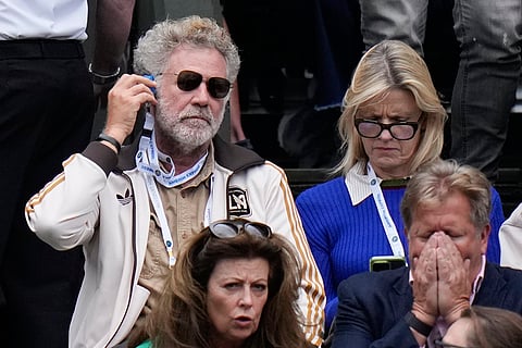 Will Ferrell and his wife Viveca Paulin